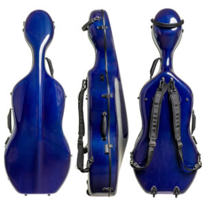 MI&VI MASTERY Cello Case – Model CC-900 – Pure Carbon Fiber Cello Case