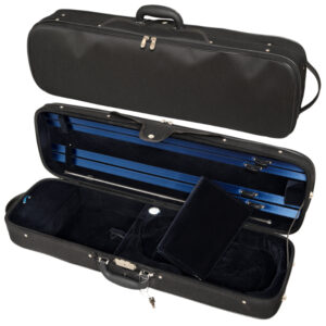 MI&VI Violin Case - Model CN-370W - Wooden Light Hard Travel Violin Case