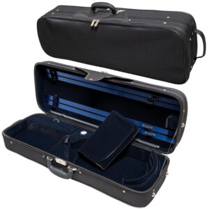 MI&VI Viola Case - Model CA-370W - Wooden Light Hard Oblong Viola Case