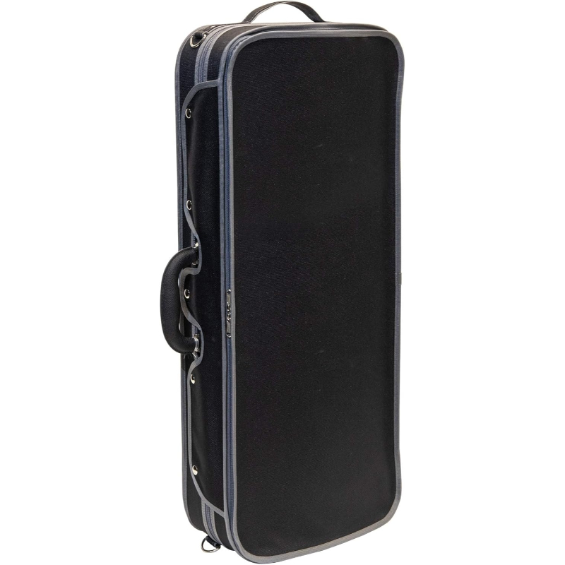 MI&VI Double Case - Model DCN-06WB - Hard Shell Wooden Case (Violin + Violin) - Image 4